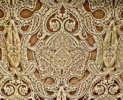 Натуральный шелк для штор. Шелковые ткани и жаккарды в стиле Дамаск